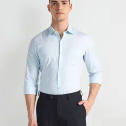 Arrow Long Sleeves Regular Fit Cotton Opaque Formal Shirt-image-58