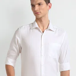 Arrow Long Sleeves Cotton Autopress Formal Shirt-image-93