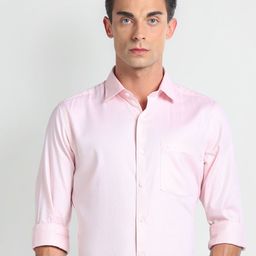 Arrow Liberty Classic Fit Dobby Cotton Formal Shirt-image-50