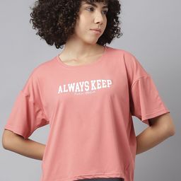 MKH Typography Printed Dri-FIT Outdoor Sports T-shirt-image-78