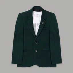 CAVIO Boys Notched Lapel Collar Pure Cotton Single-Breasted Blazer With T-Shirt-29