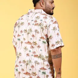 hardsoda by the indian garage co HARDSODA Conversational Printed Regular Fit Opaque Casual Shirt image 4
