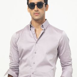 RARE RABBIT Men Comor Slim Fit Opaque Cotton Shirt-picture-6
