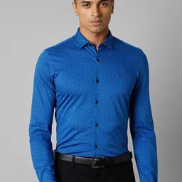 Allen Solly Slim Fit Opaque Printed Formal Shirt-image-34