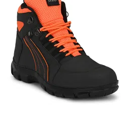 Eego Italy Men Leather Trekking Non-Marking Sports Shoes-picture-54
