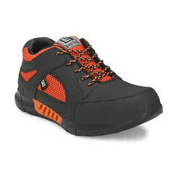 Eego Italy Men Leather Trekking Non-Marking Shoes-picture-49