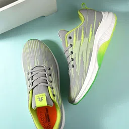 OFF LIMITS Men Textured Mesh Memory Foam Insole Sneakers-5