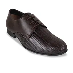 WALKWAY by Metro Men Textured Formal Derbys Shoes-picture-53