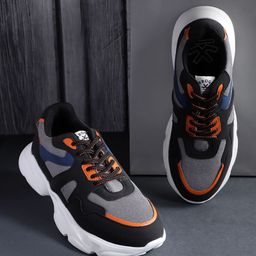 WROGN Men Colourblocked Running Shoes-picture-21