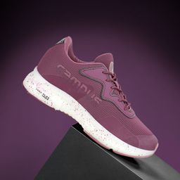 Campus Women Purple Mesh Running Shoes-image-20