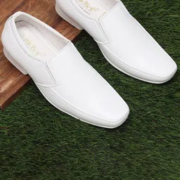 HikBi Men Leather Anti-Skid Stability Formal Slip-On Shoes-image-69
