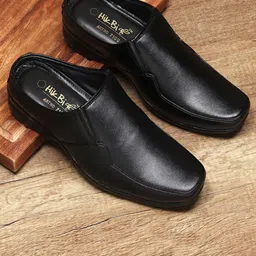 HikBi Men Leather Anti-Skid Stability Clogs-image-94