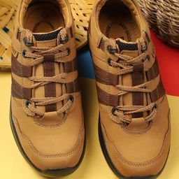 Red Chief Men Leather Sneakers-image-56