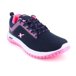 Sparx Women Navy Blue Mesh Running Non-Marking Shoes-image-73