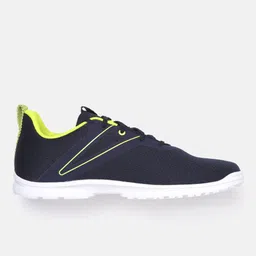 Reebok Men Navy Blue Woven Design Rockfield Running Shoes image 5