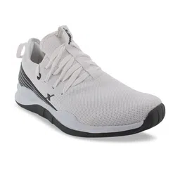 Sparx Men Off-White Mesh Running Shoes image 2