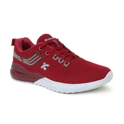 Koburg Men Maroon Mesh Running Non-Marking Shoes image 5