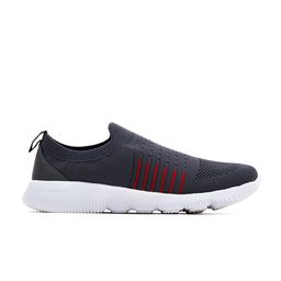 Khadims Men Grey Textile Running Non-Marking Shoes image 4