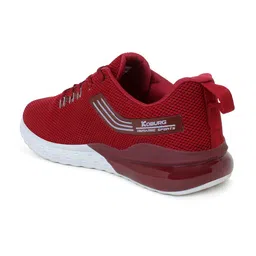 Koburg Men Maroon Mesh Running Non-Marking Shoes image 4