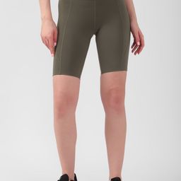 Reebok Women Slim-Fit Lux High Rise Biker Shorts-18