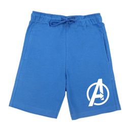 Marvel by Wear Your Mind Boys Blue Avengers Regular Fit Shorts-image-62