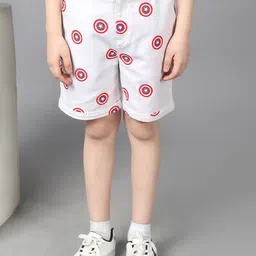 One Friday Boys Avengers Printed Pure Cotton Shorts-image-91