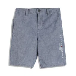 Tommy Hilfiger Boys Mid Rise Denim Shorts-image-63