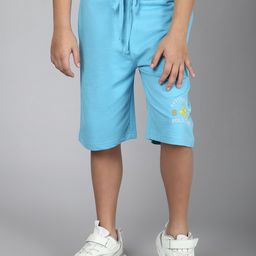 Beverly Hills Polo Club Boys Pure Cotton Mid-Rise Shorts-image-43