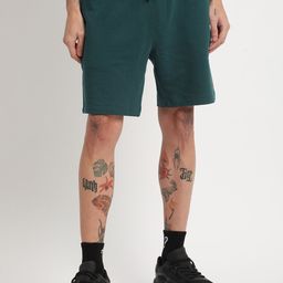 THE BEAR HOUSE Men Mid-Rise Pure Cotton Shorts-image-60