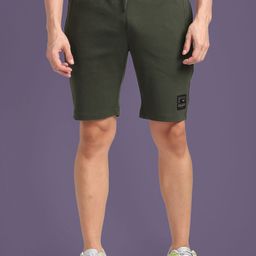 Flying Machine Men Mid-Rise Casual Cotton Shorts-picture-22