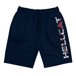HELLCAT Girls Typography Printed Mid Rise Knitted Cotton Shorts-image-67