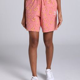 Puma Women AOP Relaxed Fit Cotton Shorts-picture-23