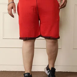 bigbanana Plus Size Men Mid Rise Shorts-image-70