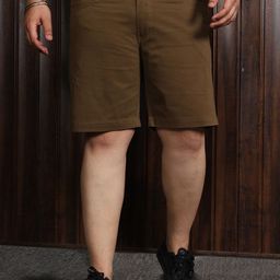 bigbanana Plus Size Men Mid Rise Rapid Dry Technology Pure Cotton Shorts-picture-18