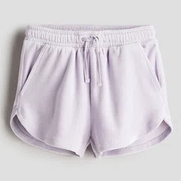 H&M Girls Diagonal Front Above Knee Shorts-image-66