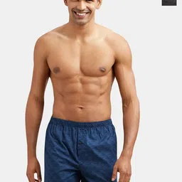 Jockey Pack Of 2 Checked Pure Cotton Boxers 8222-0205-BNV02-image-68