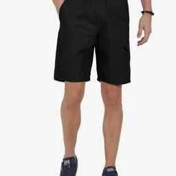 t-base Men Lounge Shorts- TRS-19600-Black-image-91