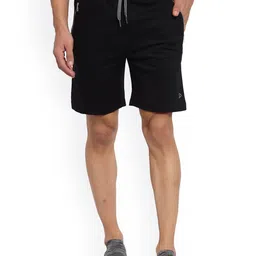 SPORTO Men Black Sports Shorts-image-57