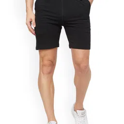 SPORTO Men Black Sports Shorts-image-17