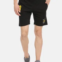 ARDEUR Men Black Sports Shorts-image-64