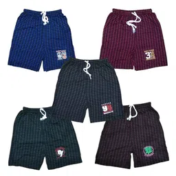 Seyor Unisex Kids Checked Outdoor Shorts-41
