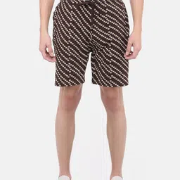 Dollar Men Multicoloured Printed Cotton Shorts-22