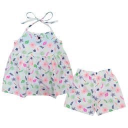 Clothe Funn Girls Printed Top with Shorts-image-89