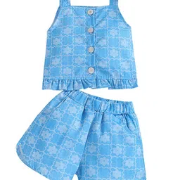 StyleCast x Revolte Girls Printed Shoulder Straps Top With Short-image-46