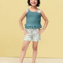 Toonyport Girls Printed Top with Shorts-image-80