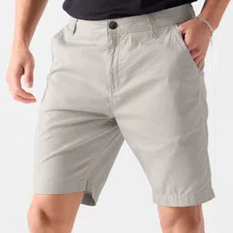 The Souled Store Men Mid-Rise Chino Shorts-picture-48