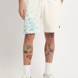 THE BEAR HOUSE Men Abstract Printed Pure Cotton Shorts-picture-16