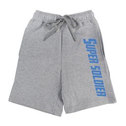 Marvel by Wear Your Mind Boys Grey Typography Print Shorts-image-52