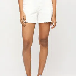 Pepe Jeans Women High-Rise Stretchable Denim Shorts-picture-19