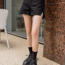 Stylecast X Kotty Women High-Rise Shorts-image-93